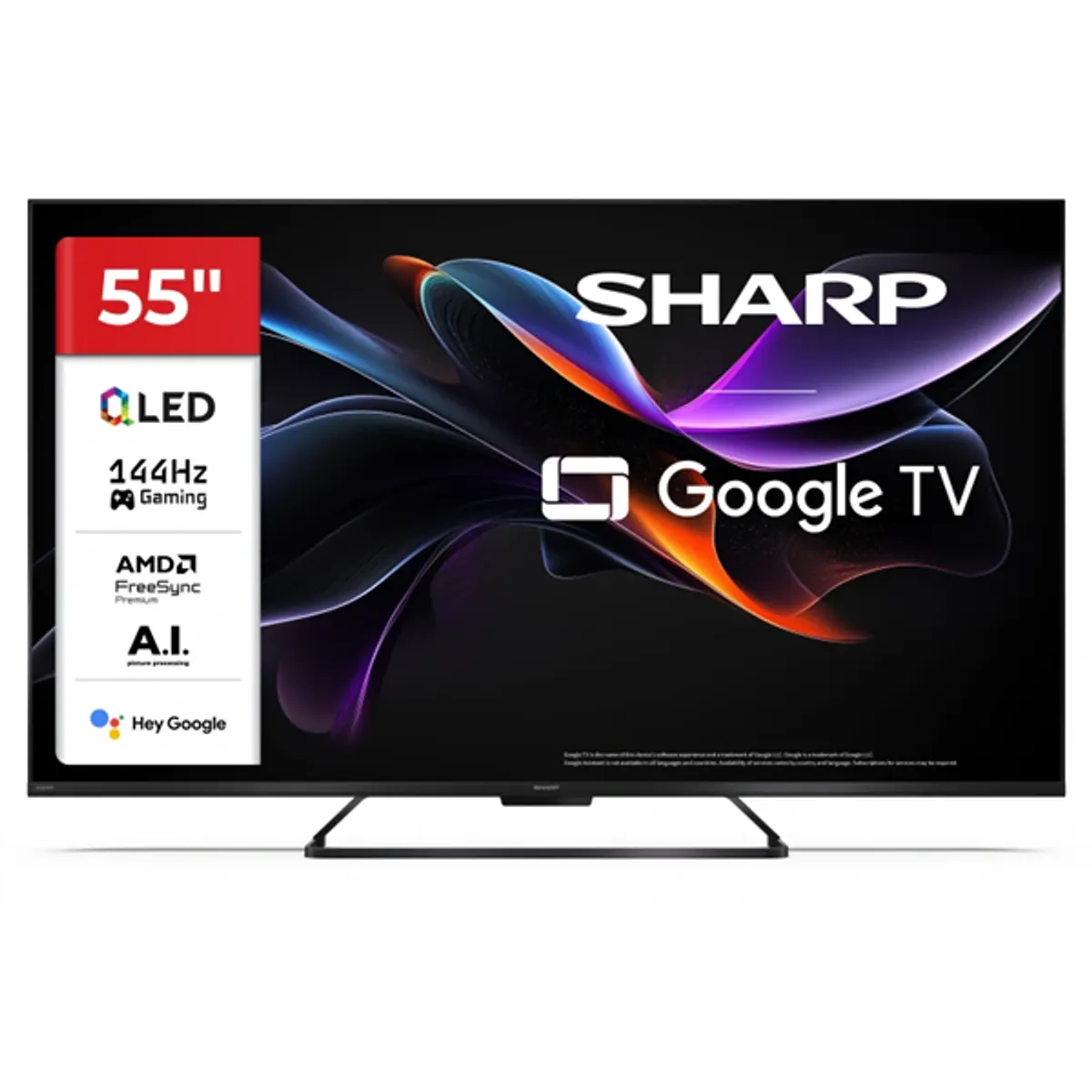 Sharp 55HR7265E 55" 4K UHD 144 Hz QLED Google TV #1