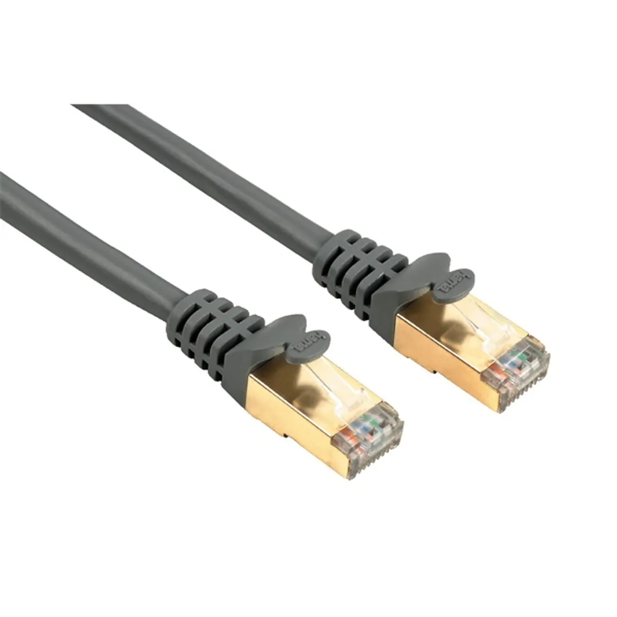 Hama 00041895 Patchkábel CAT5E 3,0 m RJ45-RJ45 Szürke #1