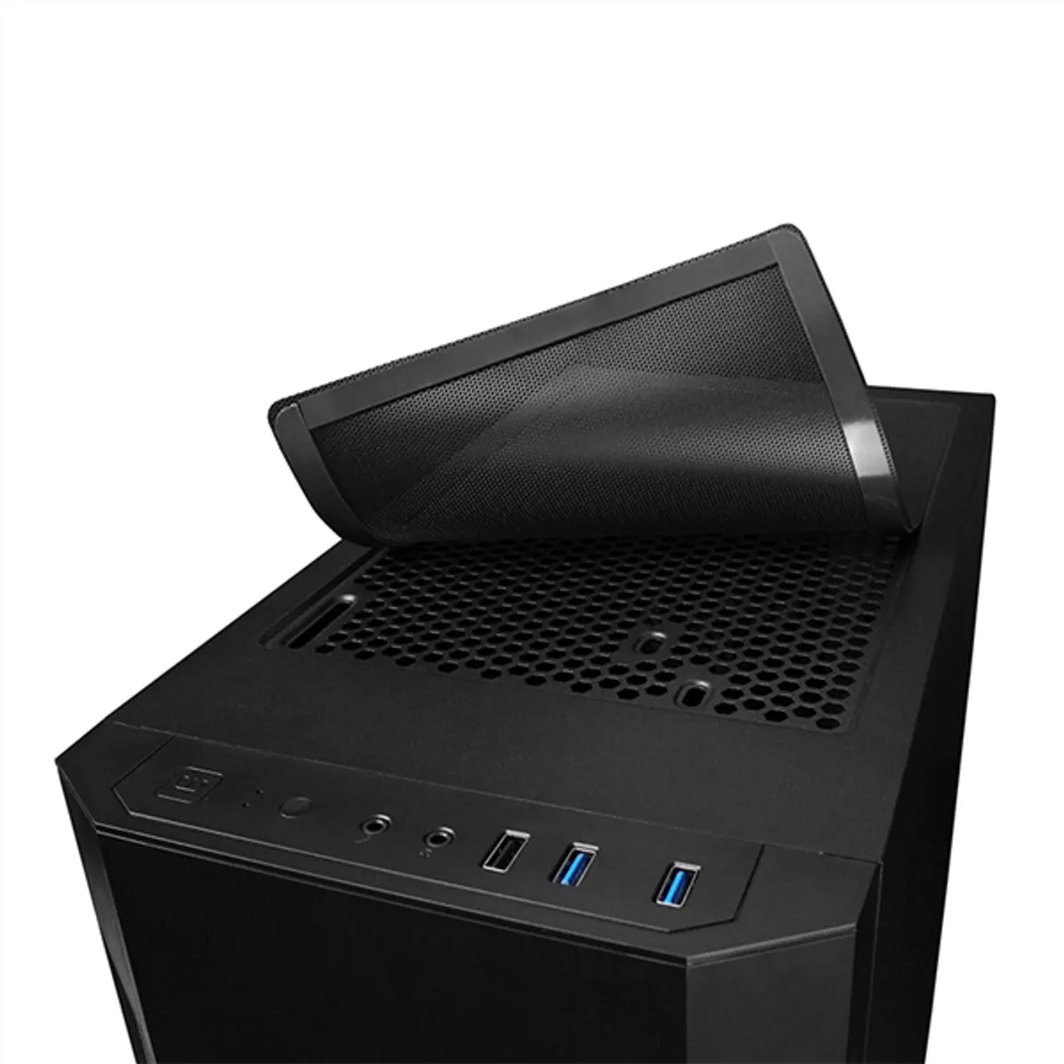 CHIEFTEC AS-01B-OP elox fekete 0.5mm SPCC ATX mATX ITX 7 bővítőhely #8