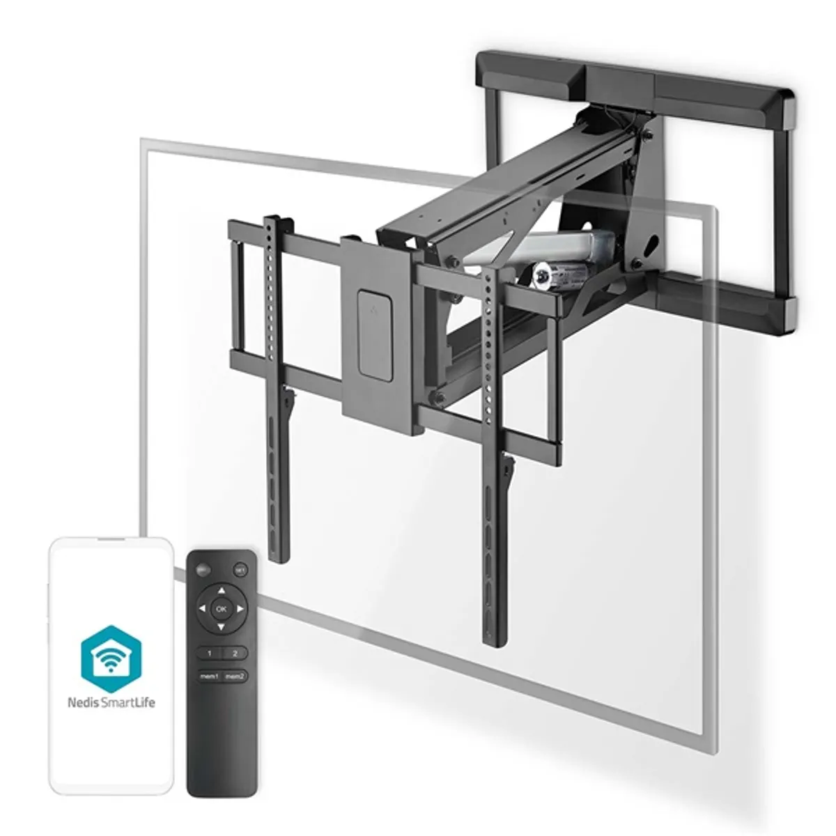 NEDIS TVWM5880BK tévékonzol #4