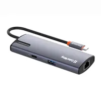 COLORWAY CW-HUB03 USB-elosztó dokkolóállomás USB-C PD 100W USB-A 3.0 x3 USB-A 2.0 RJ45 #3
