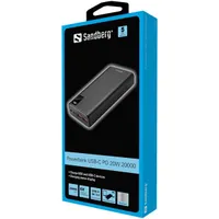 SANDBERG 420-59 Powerbank USB-C PD 20W 20000mAh alumínium ház #2