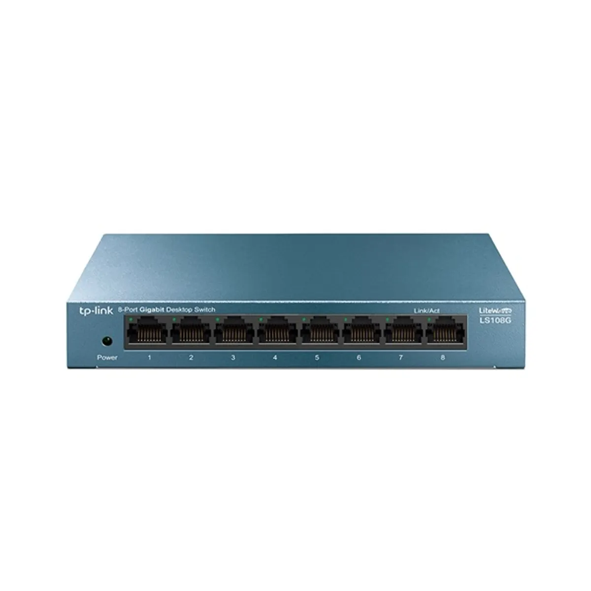 TP-LINK LS108G LiteWave 8-portos gigabites asztali kapcsoló 1Gbps nem menedzselt fém ház #1
