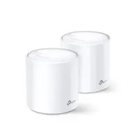 TP-LINK DECO X60(2-PACK) Deco X60 AX3000 2,4 GHz 574 Mbps 5 GHz 2402 Mbps WPA3 MU-MIMO OFDMA