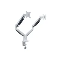 MULTIBRACKETS 7350073737086 M Deskmount Gas Spring Dual 15-27" fehér VESA 75x75/100x100 9 kg állítható magasság 170-505 mm dönthető