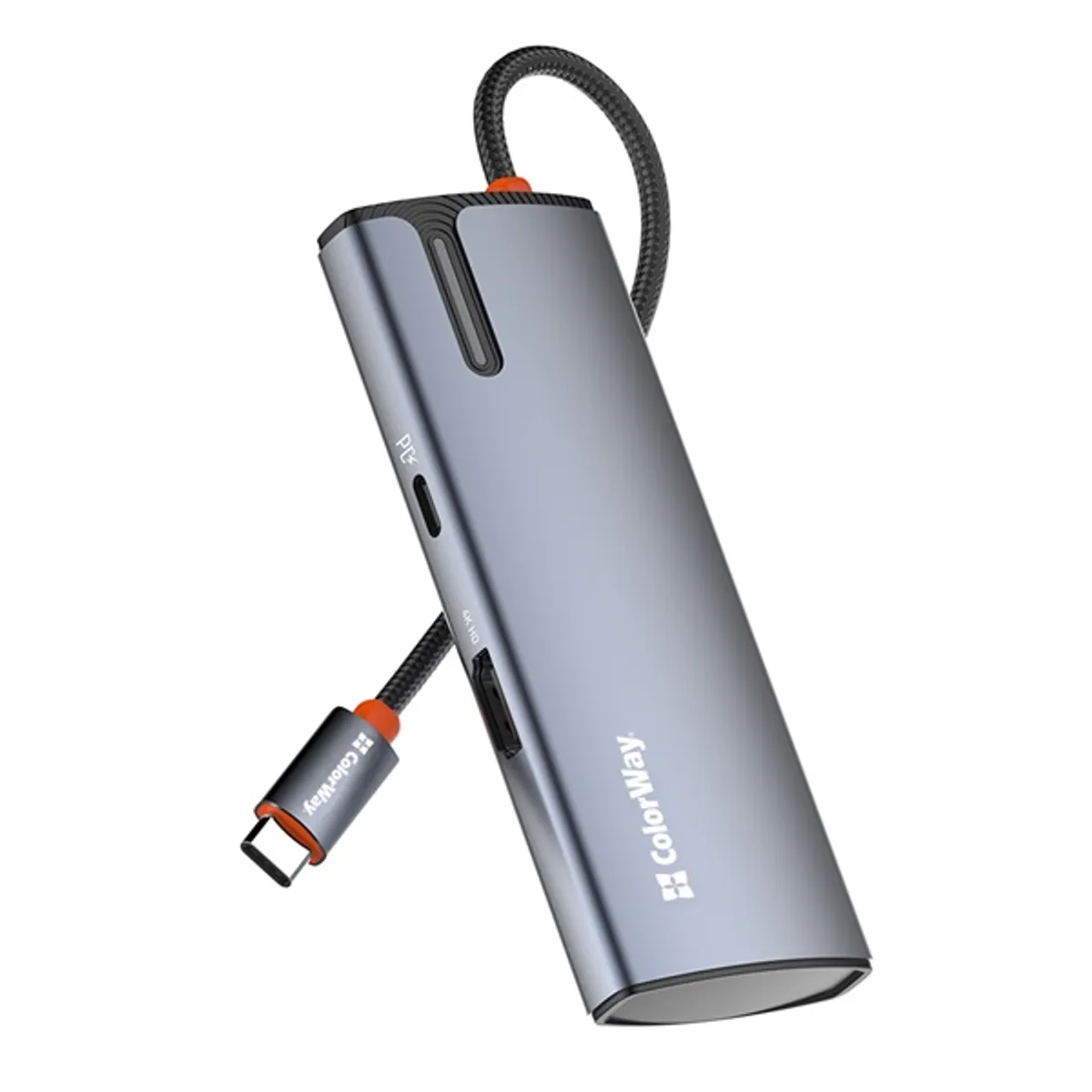 COLORWAY CW-HUB01 ötportos USB-C hub PD 100W 3x USB-A 3.0 HDMI 4K #6