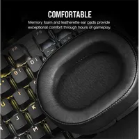 CORSAIR CA-9011260-EU HS55 stereo gaming headset 50mm neodímium meghajtók, kábeles, 3.5mm csatlakozás, omnidirekcionális mikrofon #5