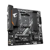 Gigabyte B550M AORUS ELITE Alaplap AMD AM4 mATX 2 x PCIe 4.0 x16 4 DDR4 128GB M.2 RAID HDMI DVI LAN Audio 7.1 #1