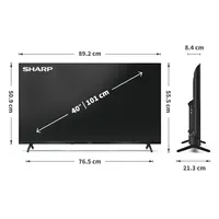 Sharp 40HF3265E 40HF3265E 40" Full HD Google TV 3x HDMI 60 Hz DVB T C S2 VESA 200x200 #6