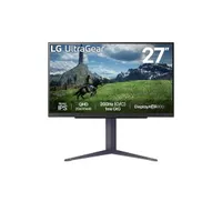 LG MON 27GS85Q-B.AEU 27GS85Q 27" 2560x1440 200 Hz 1,00 ms Nano IPS HDR Dönthető állítható magasság VESA 100x100 HDMI DP USB
