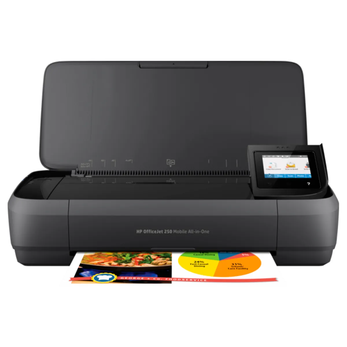 HP HPH CZ992A#670 színes tintás multifunkciós nyomtató 50 lap ADF USB2.0 és Wireless 256 MB memória 2 patron HP No62 A4 10ppm - 8ppm 600dpi 1200x1200 #1