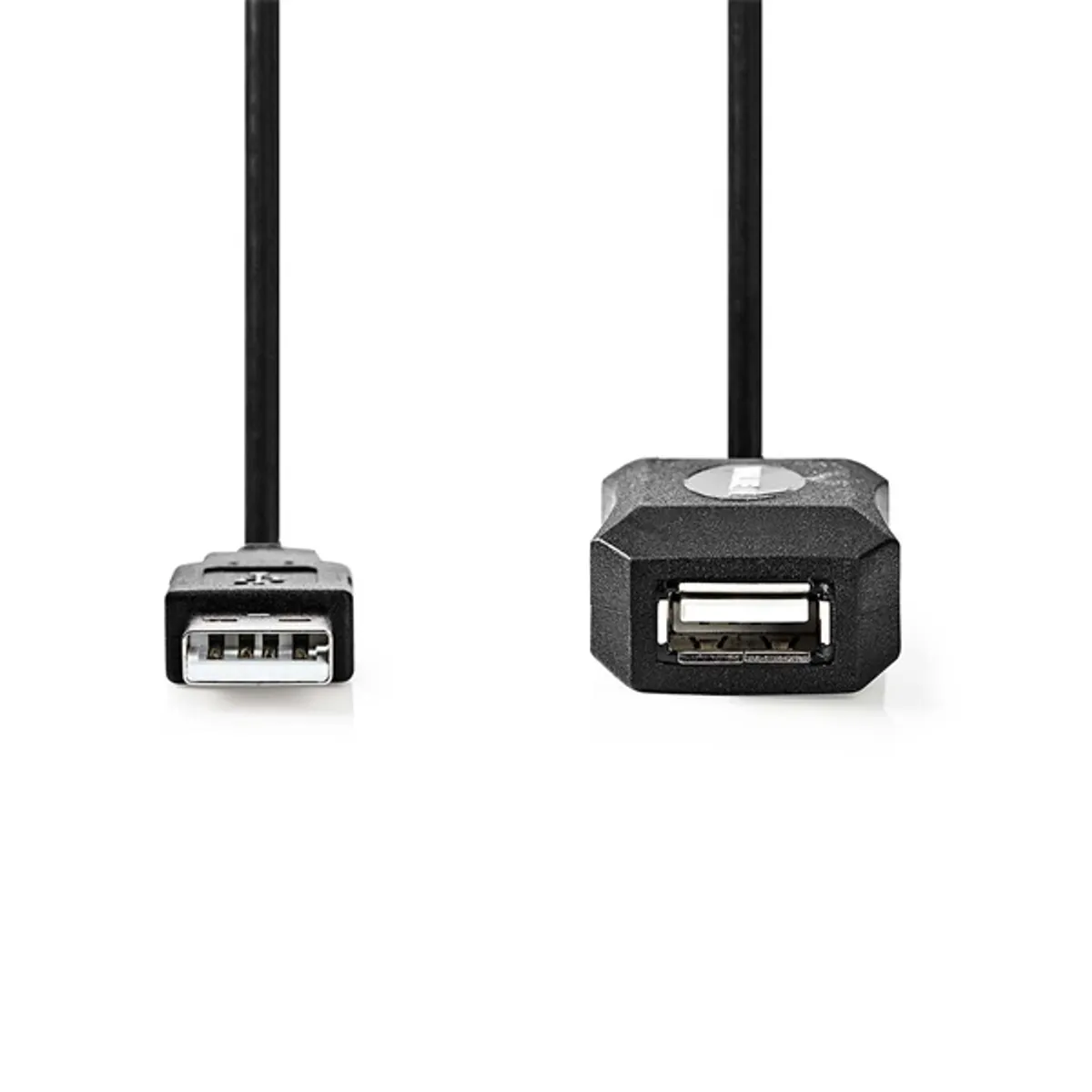Nedis CCGL60EXTBK100 hosszabbító kábel 60 cm fekete #3