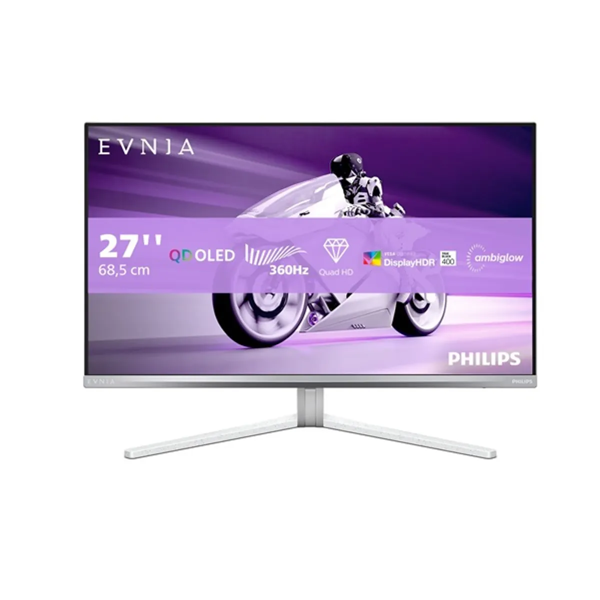 PHI MON 27M2N8500/00 OLED gaming monitor 27" 360 Hz 0,03 ms 2560x1440 HDR HDMI DP USB VESA 100x100 #1
