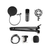 Sandberg 126-07 Mikrofonkészlet usb popfilter lökéscsillapító állítható asztali tartó #2