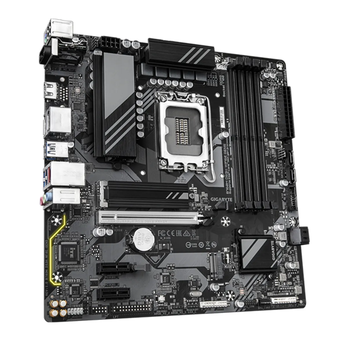 GIGABYTE b760m ds3h wifi6e gen5 alaplap ddr5 256gb 4800mhz 2.5gbe hdmi dp m.2 #1