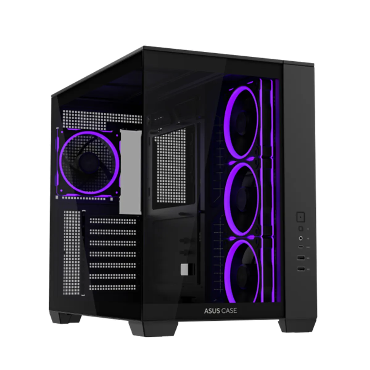 ASUS PER A32 PLUS/BK/TG/ARGB A32 Plus 2x 3.5in HDD belső bővítőhely Nincs PSU Fekete #1