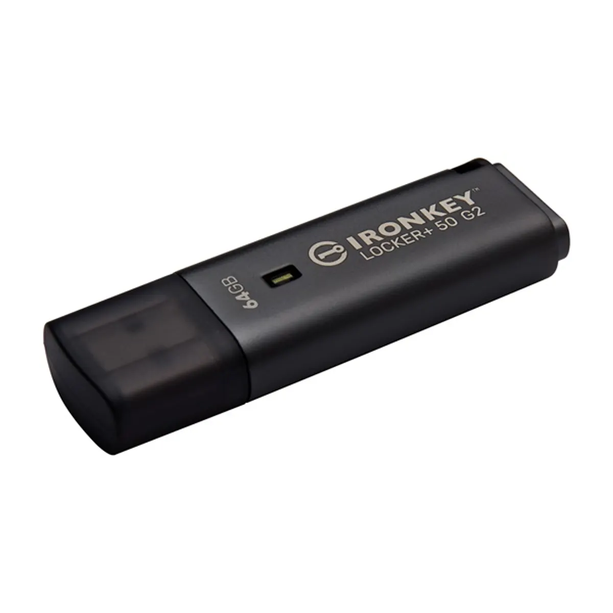 Kingston IKLP50G2/64GB IronKey Locker Plus 50 G2 USB 3.2 Gen 1 USB-A 64GB Szürke Jelszavazható Van #1