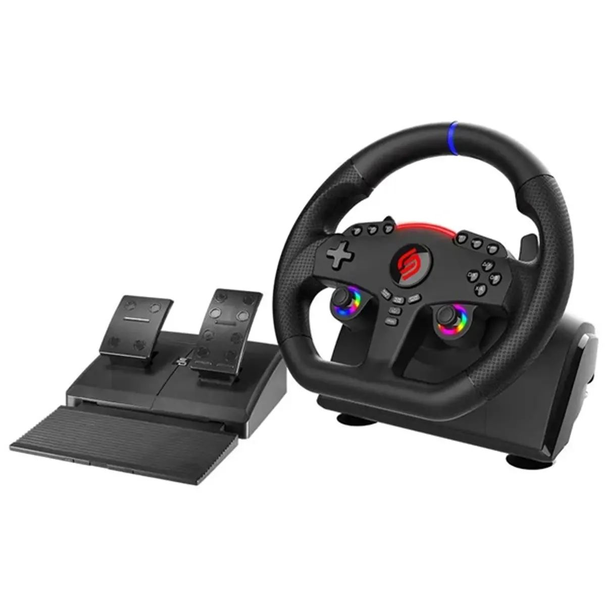 SUBSONIC SA5721-2 Superdrive Multi 270 GT5 270 fok 27 cm 2 pedál rezgés fejhallgató kompatibilis szívócsészék és rögzítőcsavarok cockpit kompatibilis garancia 2 év #1