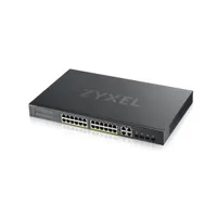 ZYXEL GS1920-24HPV2-EU0101F GS1920-24HPV2 28-portos 24x PoE RJ45 és 4x GbE SFP, 375W PoE, Layer 2, rack #4