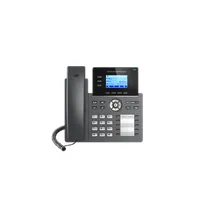 Grandstream GRP2604P 3 vonalas Carrier-Grade IP telefon PoE HD kézibeszélő hívószám kijelzés, hívás időtartam kijelzés