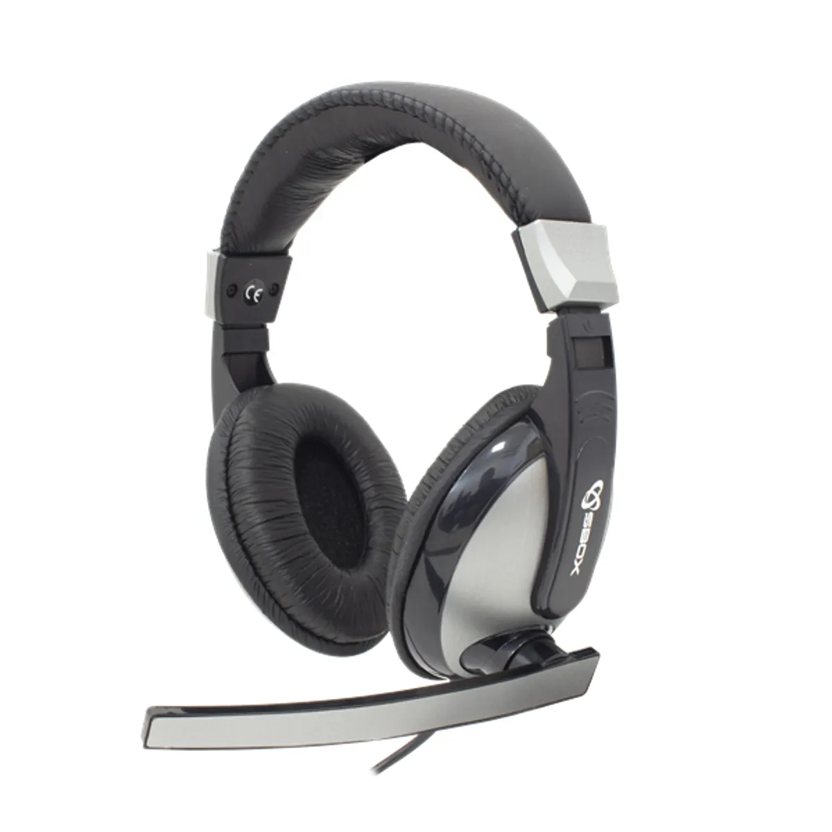 SBOX HS-302 fejhallgató 40mm 20-20kHz 32 ohm 105 dB -62dB mikrofon 3.5 mm 2.2 m #1