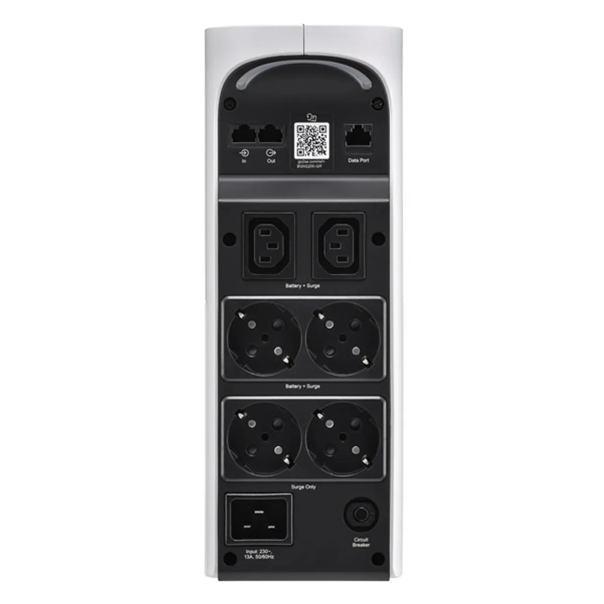 APC BGM2200-GR Line-interaktív UPS 2200 VA beépített adatvonal-védelem Van Rack-be szerelhető Nincs #2