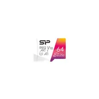 Silicon Power SP064GBSTXBV1V20SP Elite Micro SDXC 64GB UHS-I A1 V10 adapterrel #1