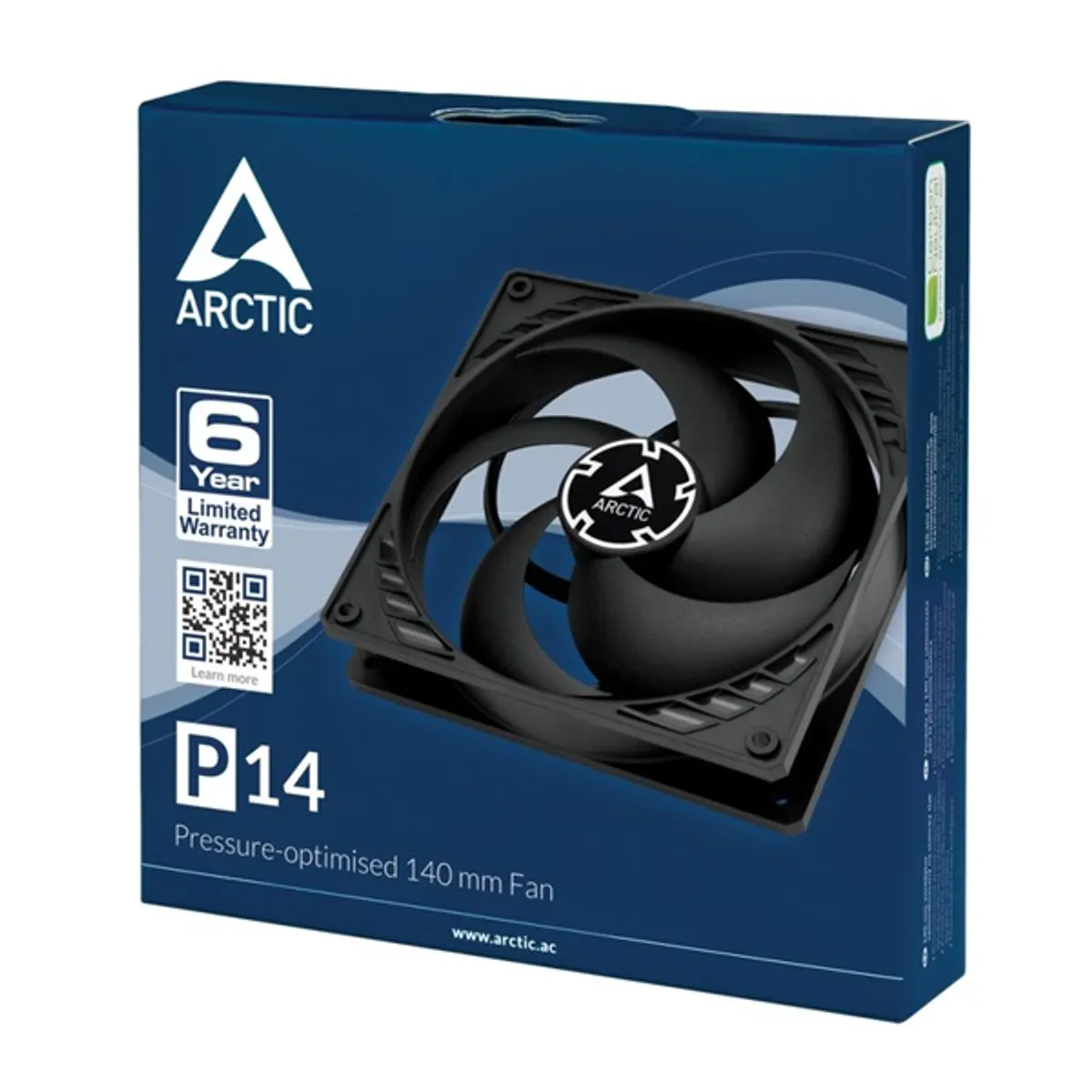 ARTIC COOLING ACFAN00123A ACFan 1700 RPM Low Noise 14cm #1