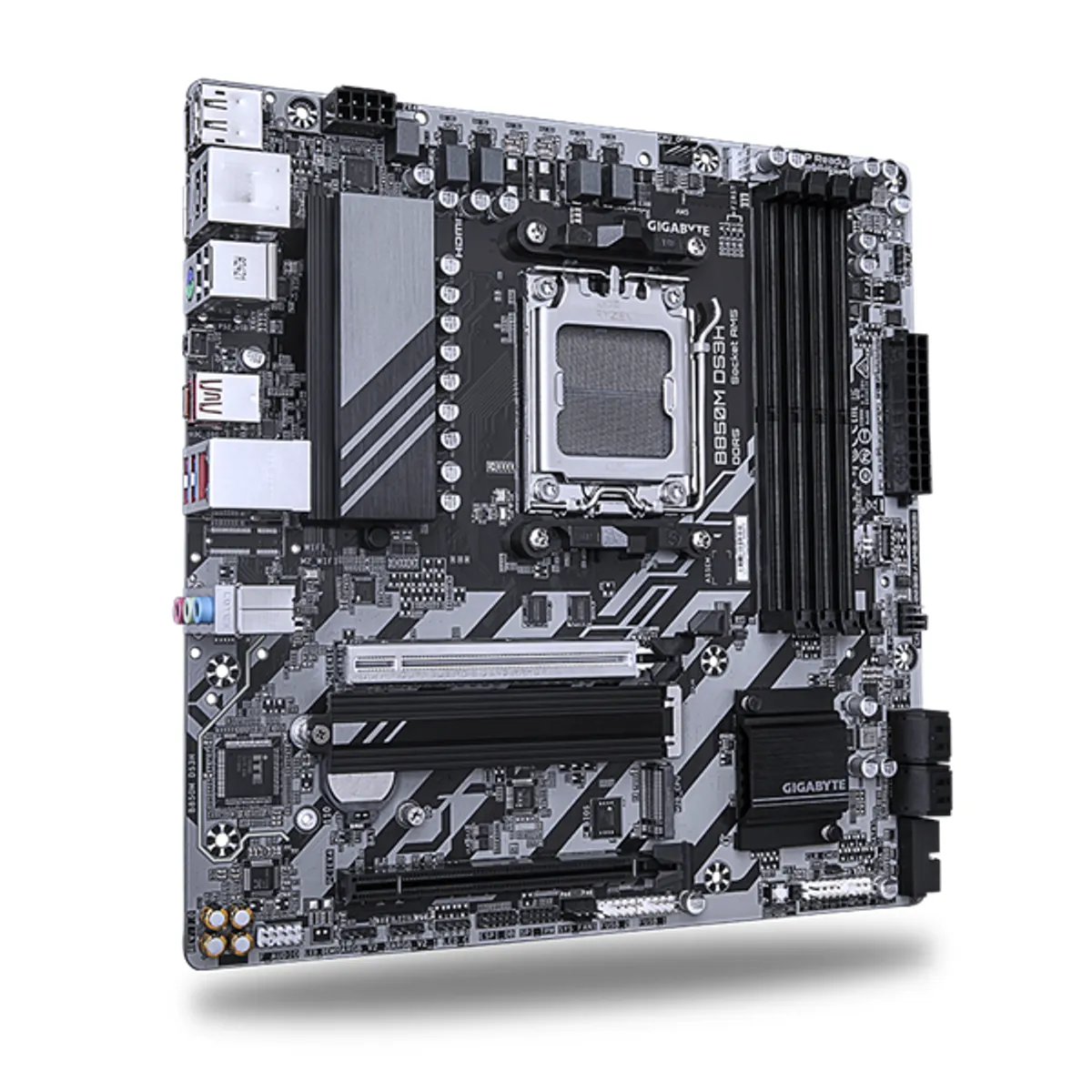 GIGABYTE B850M DS3H alaplap AM5 PCIe 5.0 x16 DDR5 256GB 2x M.2 HDMI 2.1 DP 1.4 2.5GbE microATX #1