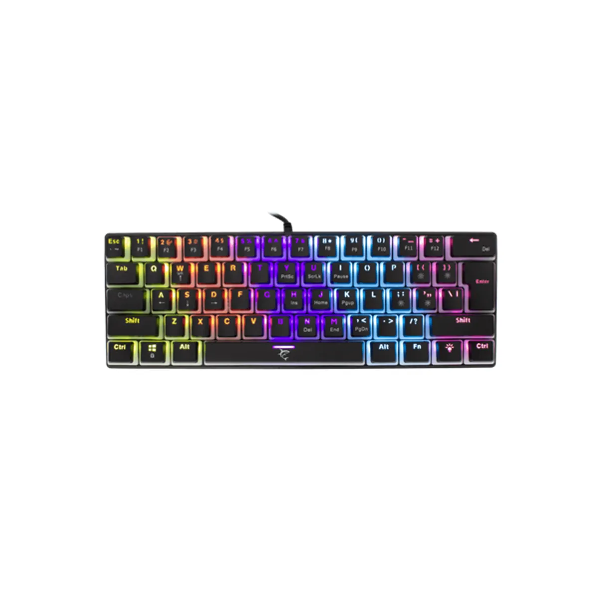 White Shark WS GK-2202-2B/R-US mechanikus billentyűzet háttérvilágítás USB 2.0 US layout vezetékes #1