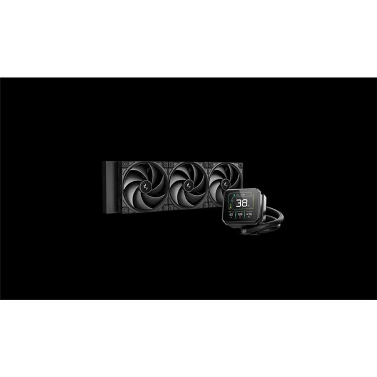 DEEPCOOL R-SPT360-BKDSMP-G-1 R-SPT360 fordulatszám 500-2500 RPM hűtés vízhűtés zajszint 32.23 dB #1
