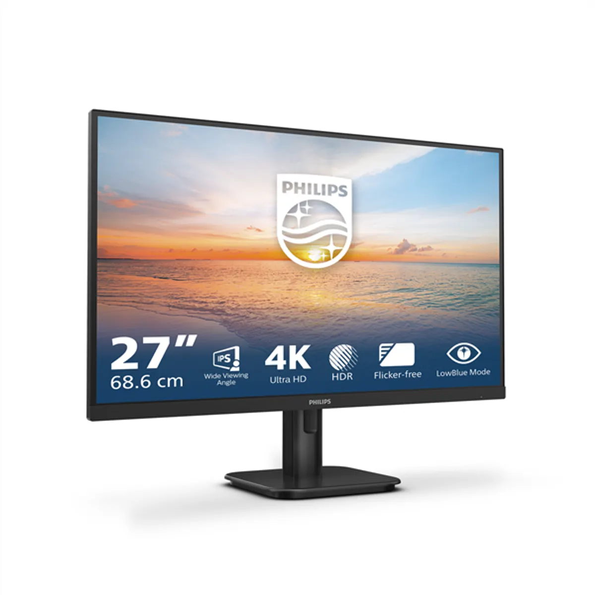 PHI MON 27E1N1800A-00 ips 27" uhd 3840x2160 4ms 178/178 1000:1 350 lm hdmi dp vesa 100x100 dönthető #4
