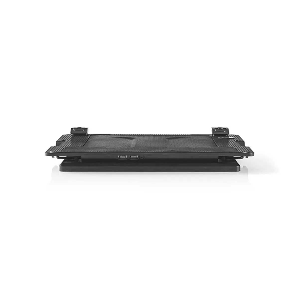 NEDIS NBCR200BK notebookhűtő állvánnyal 2x140mm ventilátor 18" led usb hub #4