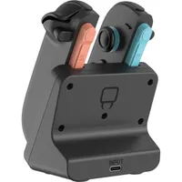 Venom VS4932 Nintendo Switch 2 Joy-Con töltőállomás zöld led jelzővel asztali usb-c töltésre és tárolásra #2