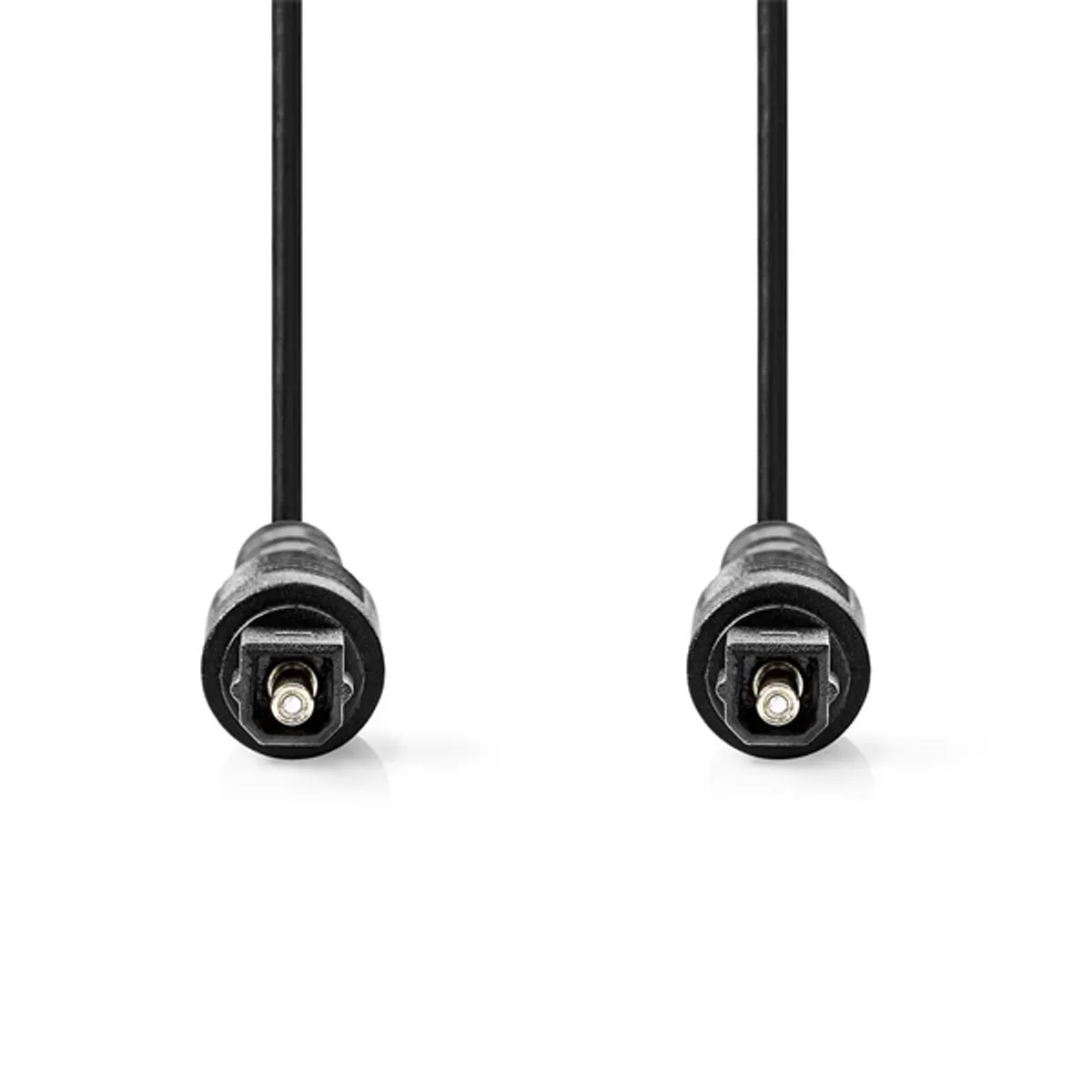 Nedis CAGL25000BK10 optikai audió kábel TosLink dugó, hossz 1 m, fekete #1