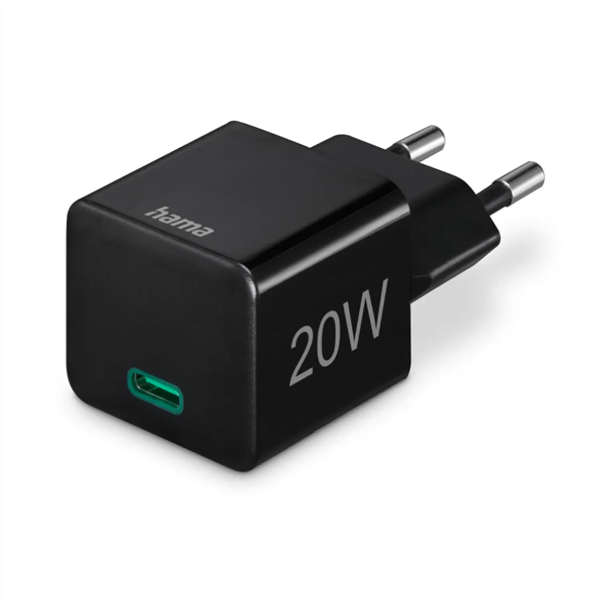 Hama 00201984 USB-C PD QC mini töltő 20W fekete #2