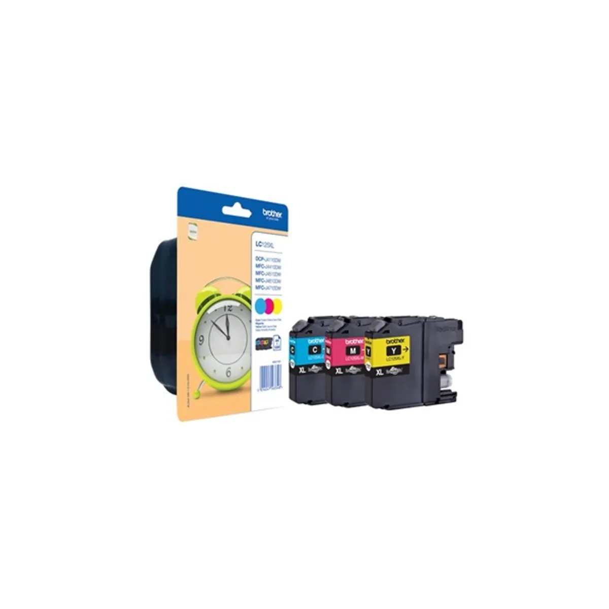 BROTHER LC123VALBP LC123 Value Pack Rainbow 600 oldal kompatibilis DCP-J4110DW, MFC-J4410DW, MFC-J4510DW, MFC-J4610DW, MFC-J4710DW #1