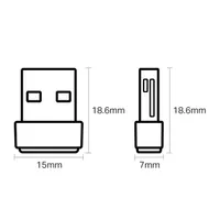 TP-LINK ARCHER T2U NANO AC600 Nano Wireless USB Adapter USB 2.0 2,4 GHz és 5 GHz IEEE 802.11ac n g b WPA-PSK WPA2-PSK #2