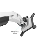 Multibrackets 7350022737150 M VESA gázemelő kar egyes 15-34" Fehér 10 kg VESA 75x75,100x100 #8