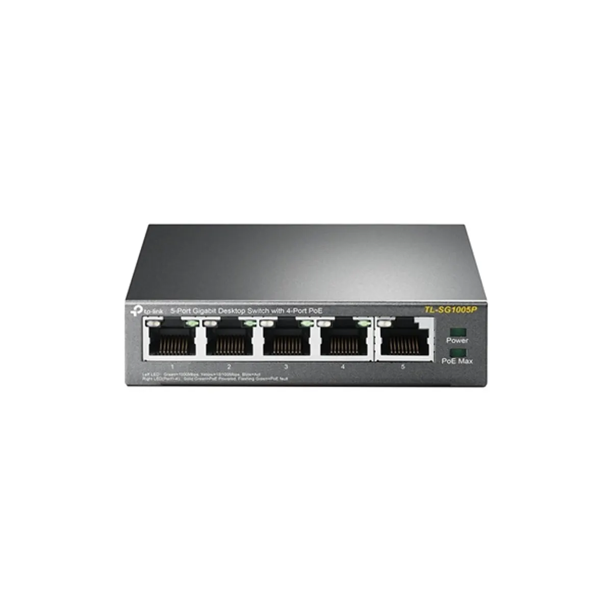 TP-LINK TL-SG1005P 5-portos gigabit asztali switch 4 PoE #1