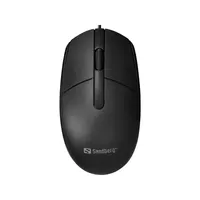 Sandberg 331-00 Saver USB egér fekete optikai 1200 DPI 3 gombos 1,5 m #2