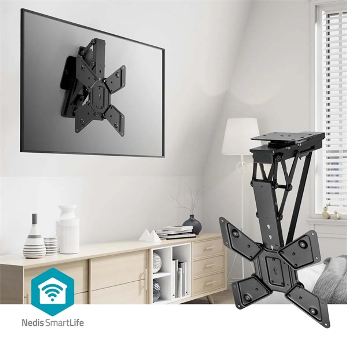 NEDIS TVCM5850BK tévé- és monitorkonzol fekete #9