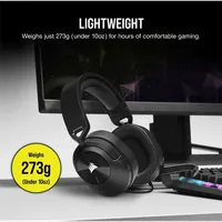 CORSAIR CA-9011260-EU HS55 stereo gaming headset 50mm neodímium meghajtók, kábeles, 3.5mm csatlakozás, omnidirekcionális mikrofon #4