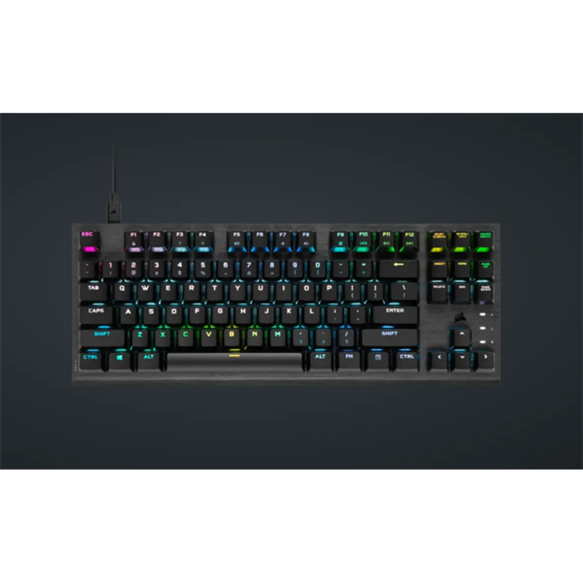 Corsair CH-911D01A-NA K60 Pro TKL RGB OPX optikai-mechanikus billentyűzet alumínium keret USB-A #1