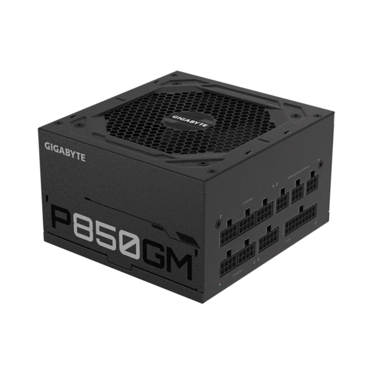 GIGABYTE gp-p850gm moduláris tápegység 850w 80 gold hyb 120 mm ventilátor 8 sata 4 molex 4 floppy #3