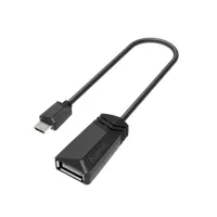 HAMA 00200308 Micro USB OTG kábel csatlakozás micro-USB USB-A USB 2.0 480 Mbps réz belső vezetékek