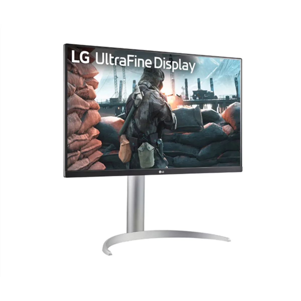 LG MON 27UP650K-W.AEU 27UP650K 27\" UHD IPS 60 Hz 5 ms HDR HDMI DP 100x100 VESA forgatható állítható magasság fejhallgató kimenet #3