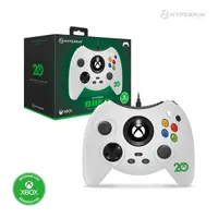 Hyperkin M02668-ANWH Duke vezetékes kontroller 20. évfordulós Xbox licencelt fehér