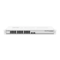 MIKROTIK CSS326-24G-2S-RM CSS326-24G-2S-RM 24x1GbE, 2xSFP SwOS webes kezeléssel 1U rackbe szerelhető #1