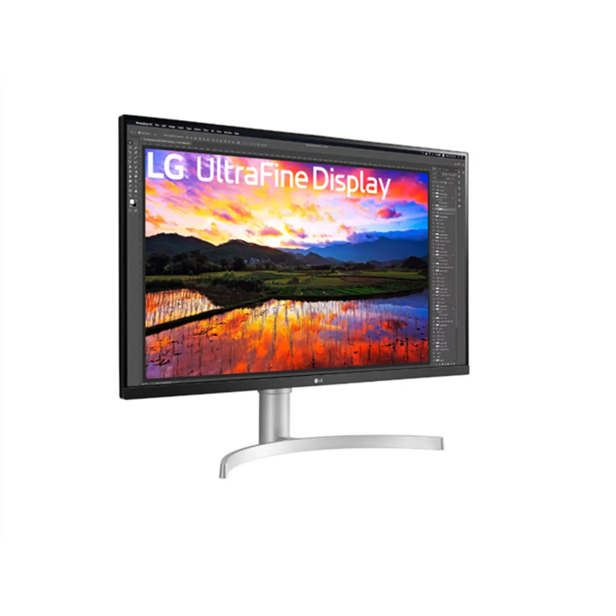 LG MON 32UN650K-W.AEU 32UN650K 31.5" IPS UHD HDR 60Hz 5ms HDMI DisplayPort VESA 100x100 állítható magasság dönthető hangszóró fejhallgató kimenet #2